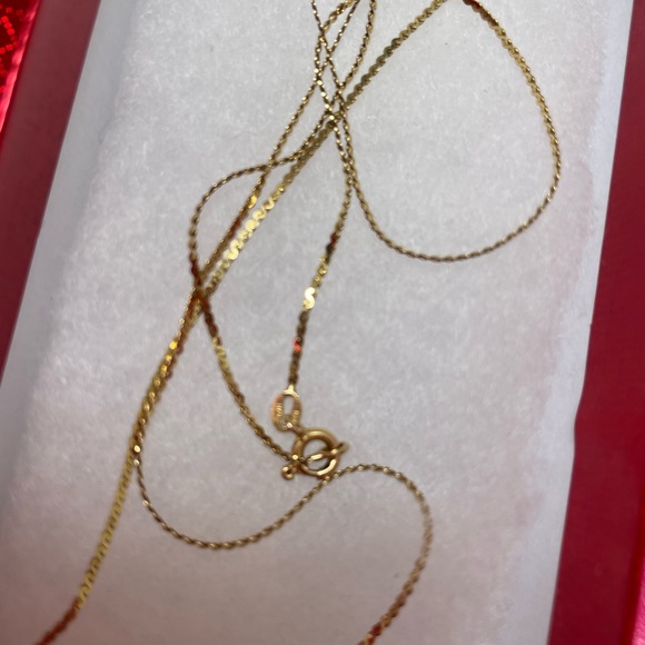 14k 585 GOLD ITALY MULTICOLOR JADE ONYX DISC FLOWER PENDANT NECKLACE 21 3/4CHAIN - Picture 14 of 15